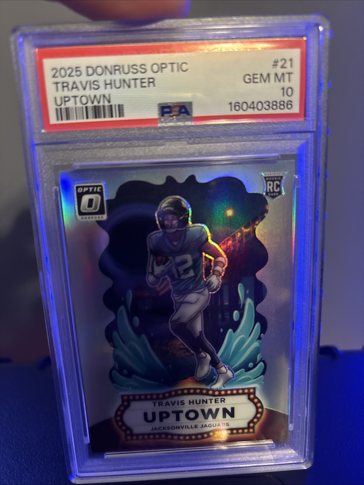 2025 PANINI OPTIC UPTOWN TRAVIS HUNTER [RC PSA 10🚨CHASE PACK🚨 READ👇 🚨