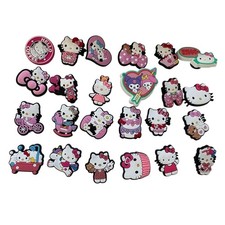 Hello Kitty Croc Charms Lot (24)