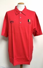 VINTAGE 1996 HUGO BOSS BELGUIM SPA F1 GRAND PRIX McLAREN PIT WORN SHIRT XL
