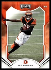2021 Panini Playoff Tee Higgins Cincinnati Bengals #33