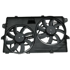Radiator Condenser Fan Dual Assembly Ford Lincoln MKX 3.5L 07-10 3.7L 11-15