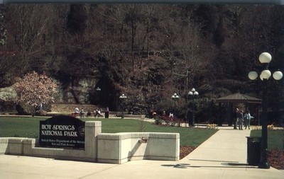 Arlington Park Concerts & Public Gatherings Hot Springs Arkansas Postcard