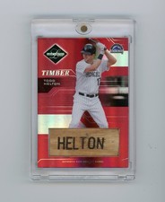 2005 Leaf Limited Todd Helton #5 Game-Used Bat Barrel Relic /2 Rockies HOF