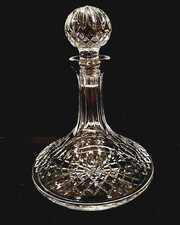 WATERFORD CRYSTAL LISMORE SHIPS DECANTER WITH...