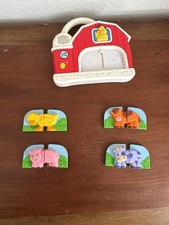 Hard to find LeapFrog FRIDGE FARM MAGNETIC ANIMAL Set Chick Pig Horse Cow Toy