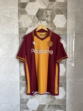 Motherwell 2022 2023 Home Jersey Football Shirt Soccer Macron Size XL MEN