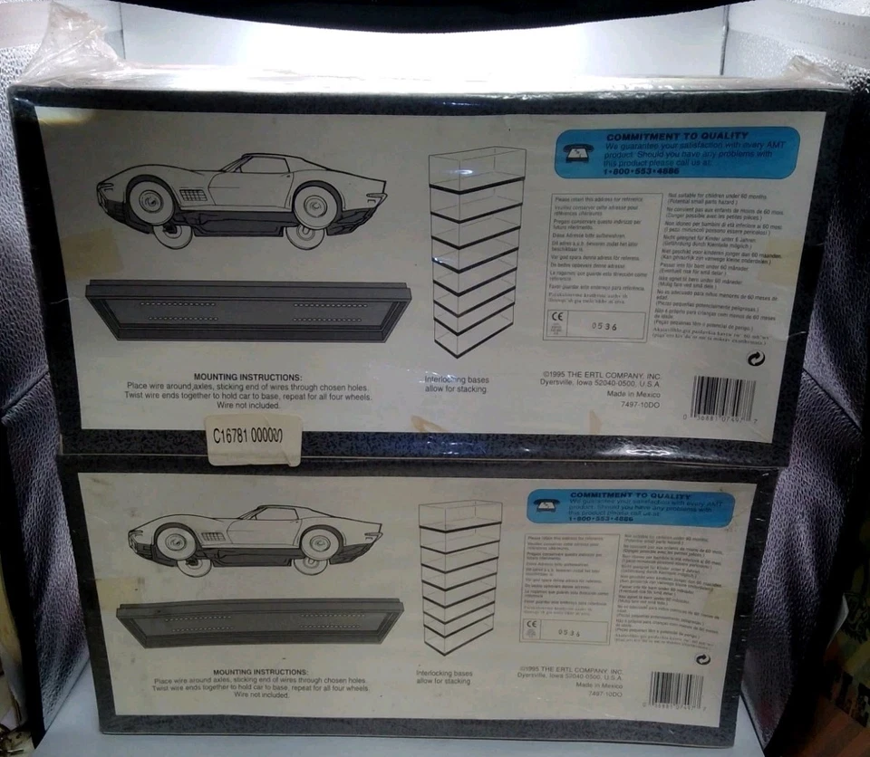 Nuevas vitrinas selladas AMT 7497 escala 1/18 Ertl de colección 1995 Prestige (2 estuches) Foto 4 de 4