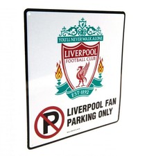 Liverpool FC No Parking SignOne Size White  TA3688