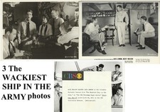 Original Vintage 1960 WACKIEST SHIP IN ARMY JACK LEMMON RICKY NELSON 3 photos VG