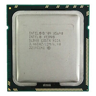 Intel Xeon X5680 X5670 X5672 X5687 X5675 X5677 X5690 CPU LGA1366 Processor