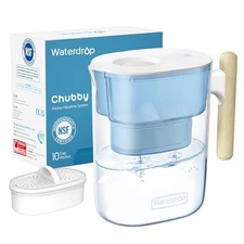 Waterdrop 10-Cup Water Filter Pitcher with 200-Gallon Filter