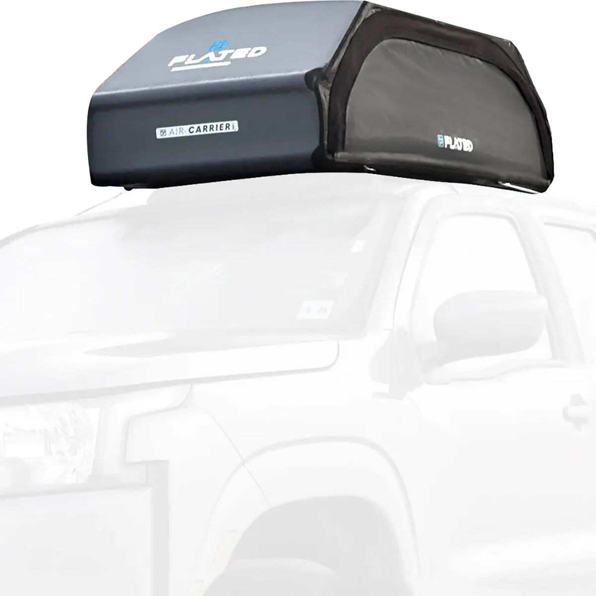 Воздушная сумка-переноска на плоской подошве средне-серого цвета, Один размер