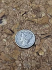 1942 Mercury 90% Silver Dime 10 Cents