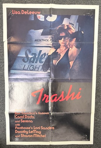 Trashi Original US Movie Poster Lisa DeLeeuw Carol Doda - Movies Industry