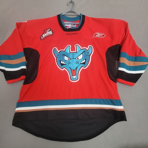 Kelowna Rockets Jersey Mens XL Adult Reebok CCM WHL CHL Hockey Made In Canada - Picture 2 of 12