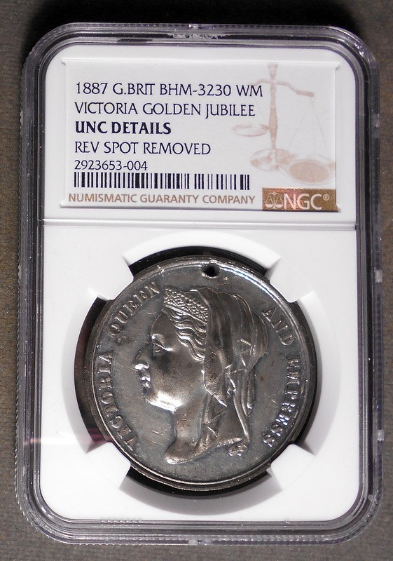 Great Britain: Victoria Jubilee, 1837-1887 (Royal Monogram)   Victoria Queen An