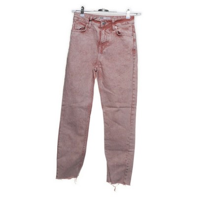 Bershka Denim, Jeans, Größe: 34, Pink, Baumwolle/Elasthan, Denim, Damen #6BK
