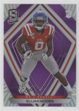 2021 Panini Chronicles Draft Picks Spectra Purple 49/49 Elijah Moore #293 qf8
