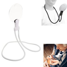 LENTE DI INGRANDIMENTO COLLO MANI LIBERE FLESSIBILE 5X REGOLABILE RICAMO