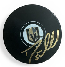Deryk Engelland Signed Autographed Vegas Golden Knights Puck Beckett BAS