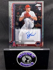 RYAN MILLER 2025 Topps Chrome ROOKIE AUTO #RA-RM RC