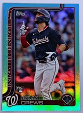 Dylan Crews (RC) 2025 Topps Series 1 - #74 Rainbow Foilboard