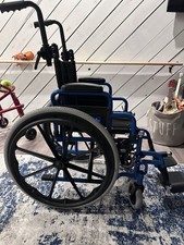14" Wide Kidz Pediatric Wheelchair With Telescoping Handles, Each