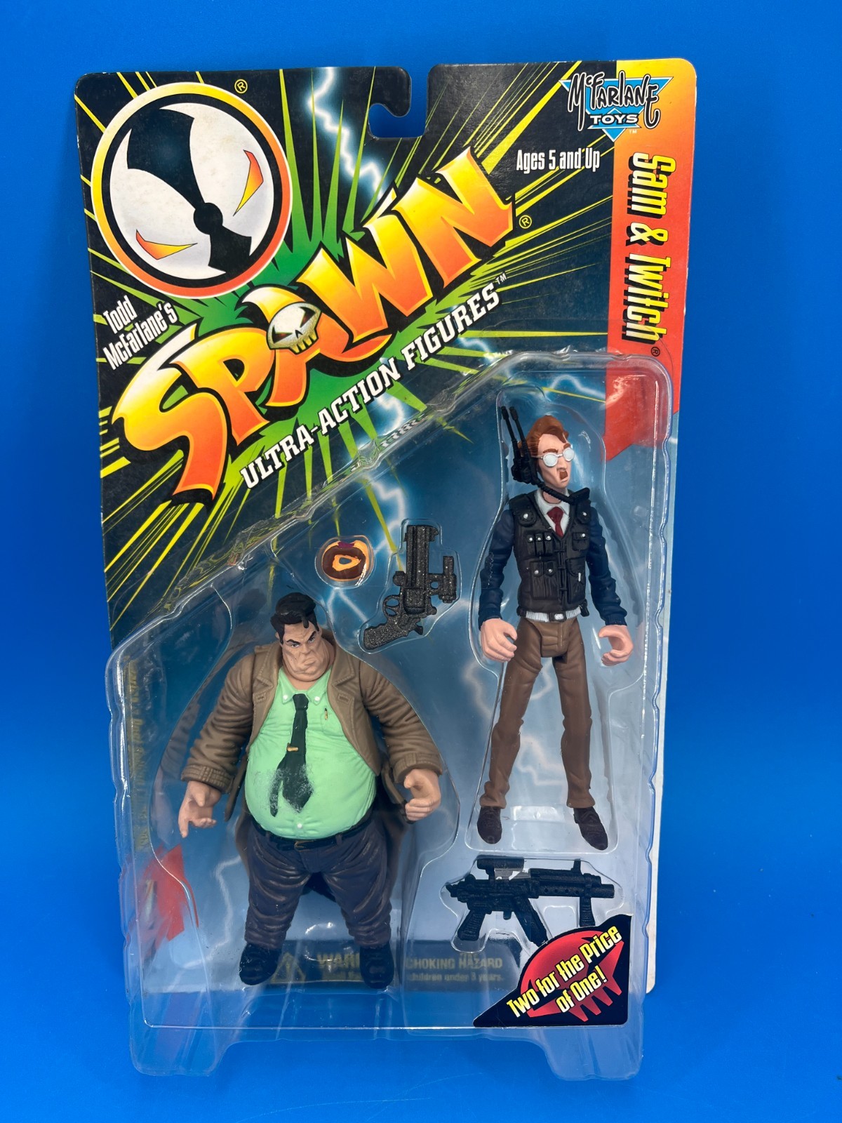 Spawn Sam And Twitch Action Figures Series 7 1996 McFarlane Toys NEW