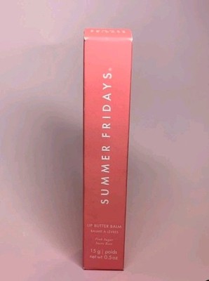 Summer Fridays Lip Butter Balm for Hydration & Shine In Pink Sugar 15g
