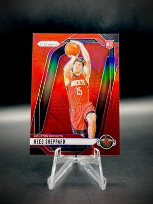  2024-25 Panini Prizm #268 Reed Sheppard True Ruby Red /199 Rookie RC