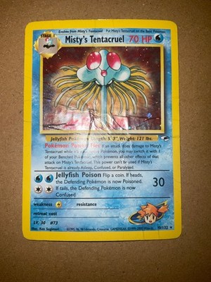 Misty's Tentacruel 010/132 Gym Heroes Holo - HP