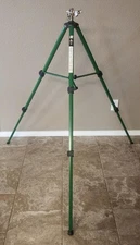 Orbit Tripod 48" Gear Drive Sprinkler Tripod Brass Impact Head Irrigation Garden