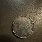 Italy 1983 100 Lire Stainless Steel Coin R Mint Mark Circulated Uncertified — photo 2