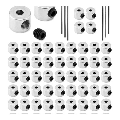 Pin Keeper 60 Stück 6x5mm Ansteckverschluss Kupfer Schraubenschlüssel Zubehör