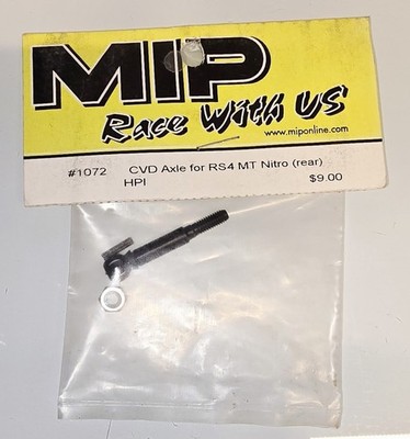 Vintage HPI Nitro RS4 MT Truck MIP #1072 Steel CVD Axle Output Carrier RARE NEW