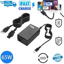 For Dell Latitude 5510 5520 5310 5320 5420 7410 65W USB C Type C Charger Adapter