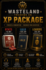 Paquete Fallout 76 [PC] XP BTATS L&L8 Leaders Paquete Múltiples Opciones