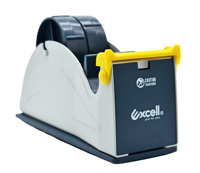 #ad WOD TTD2SD Tabletop Twin Roll Steel Desktop Tape Dispenser Blue amp; Gray Fit... $42.55