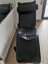CHAISE LONGUE LE CORBUSIER LC4 (RIPRODUZIONE) IN VERA PELLE ANILINA