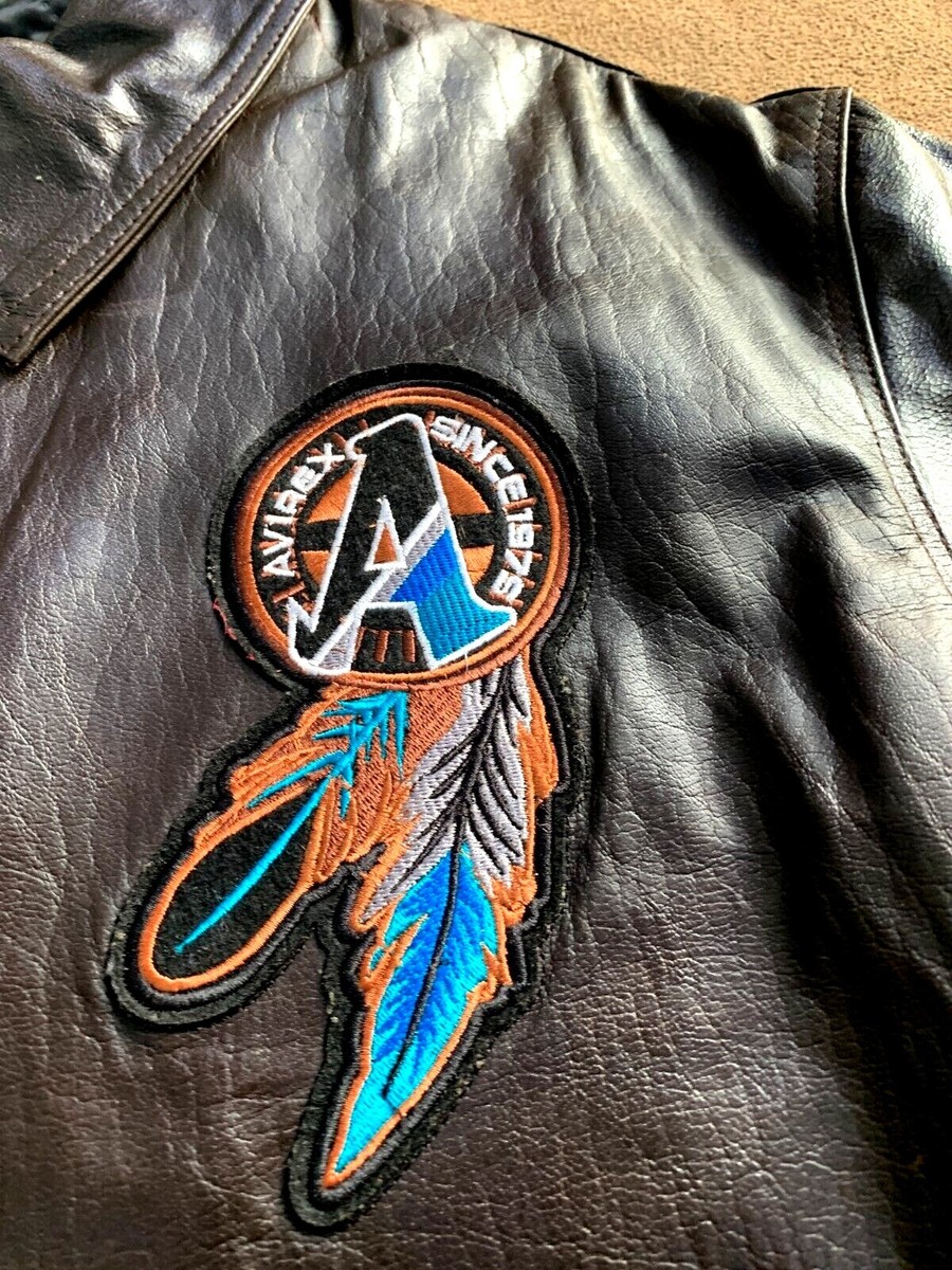Avx leather jacket brown A2 buffalo legends jacket in Real Cowhide