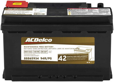 Vehicle Battery-42 Month Waranty Hi Reserve ACDelco 94R/PG 6.7 Cummins