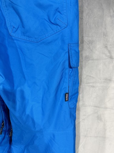 Patagonia Pantalone Uomo Piccolo Blu Snowboard H2No Sci Uomo Neve - Foto 10 di 17