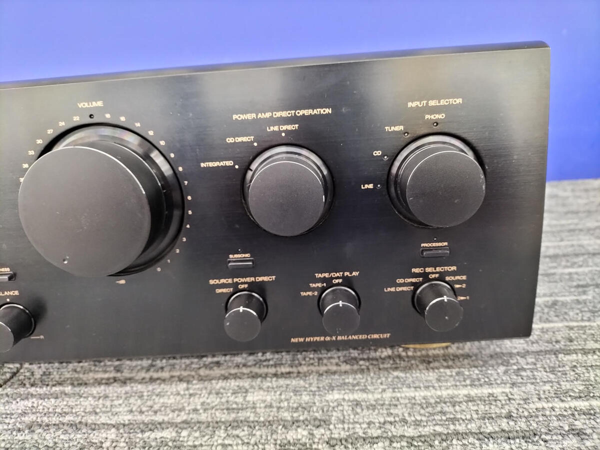 SANSUI AU-α607MR | Stereo Integrated Amplifier Manual in SANSUI AU-α607MR | Stereo Integrated Amplifier Manual in
