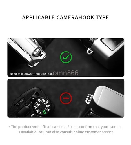 Genuine Camera Belt Neck Strap Rope Shoulder For Canon Nikon Sony A7C Leica Fuji - Picture 18 of 29