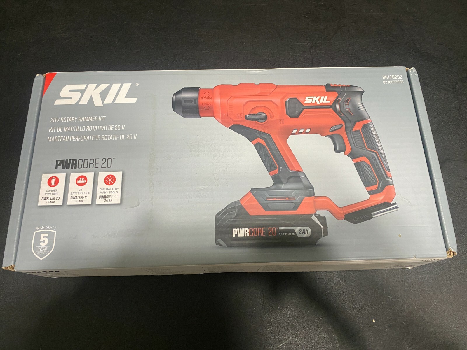 SKIL 20v Sds-plus Rotary Hammer 