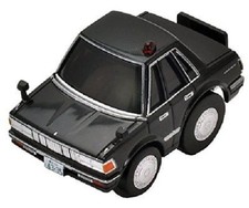 Tomytec Choro Q zero Abunai Deka Z08 Nissan Cedric Minato No.7 Pullback Car