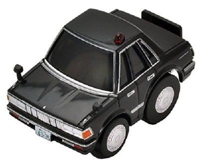 Tomytec Choro Q zero Abunai Deka Z08 Nissan Cedric Minato No.7 Pullback Car