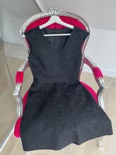 zara v neck dress Black Size S