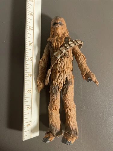 Star Wars Hasbro 7.5 Inches 2015 #05 Black Series Chewbacca Figure Force Awakens