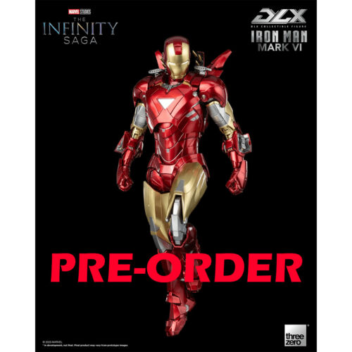 (Pre-order) ThreeZero Marvel Studios: The Infinity Saga DLX Iron Man Mark 6 - Afbeelding 1 van 19